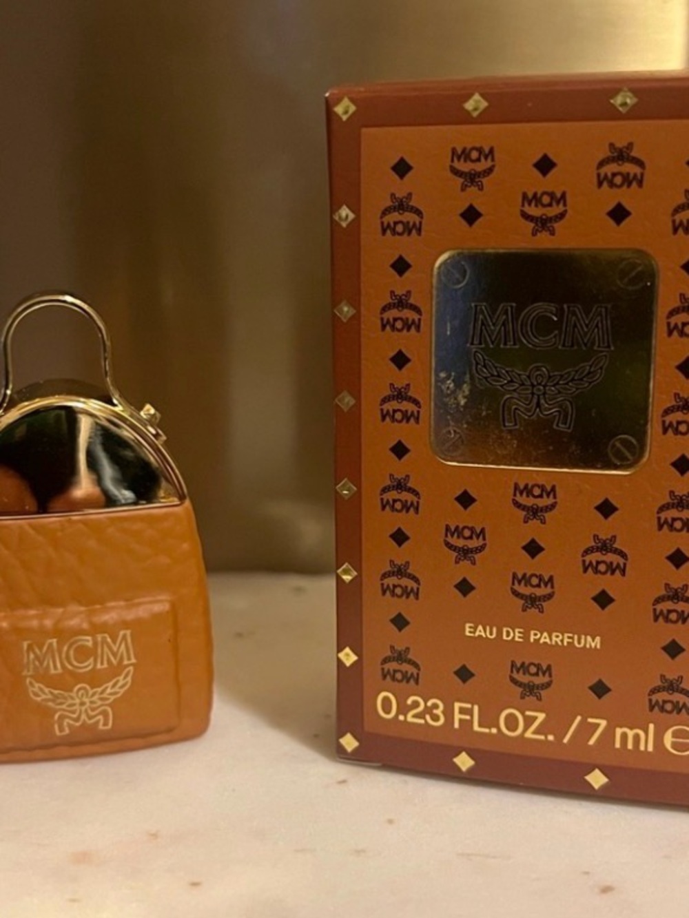 MCM Crush Mini Eau de Parfum Set - Pink & Brown Packaging - Picture 3 of 3